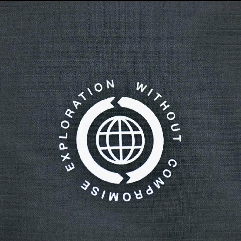🔰 The North Face Logo Tote Exploration Without Compromise Black White‼️🛡 - Picture 5 of 11